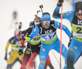 04.12.2021, xetx, Biathlon IBU Cup Sjusjoen, Mass Start Men, v.l. Michele Molinari (ITALY)  / 