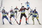 04.12.2021, xetx, Biathlon IBU Cup Sjusjoen, Mass Start Men, v.l. Joni Mustonen (FINLAND), Trevor Kiers (CANADA)  / 