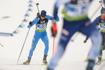 04.12.2021, xetx, Biathlon IBU Cup Sjusjoen, Mass Start Men, v.l. Daniele Fauner (ITALY)  / 