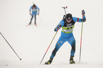 04.12.2021, xetx, Biathlon IBU Cup Sjusjoen, Mass Start Men, v.l. Emilien Claude (FRANCE)  / 