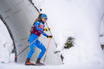08.12.2021, xkvx, Biathlon IBU World Cup Hochfilzen, Training Women and Men, v.l. Lisa Vittozzi (Italy) in aktion / in action competes