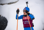 09.12.2021, xkvx, Biathlon IBU World Cup Hochfilzen, Training Women and Men, v.l. Dorothea Wierer (Italy) in aktion / in action competes