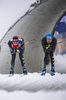 09.12.2021, xkvx, Biathlon IBU World Cup Hochfilzen, Training Women and Men, v.l. Vanessa Voigt (Germany), Ski Technician Sebastian Hopf (Germany) in aktion / in action competes