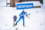 10.12.2021, xkvx, Biathlon IBU World Cup Hochfilzen, Sprint Men, v.l. Lukas Hofer (Italy) in aktion / in action competes
