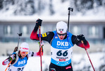 10.12.2021, xkvx, Biathlon IBU World Cup Hochfilzen, Sprint Men, v.l. Tarjei Boe (Norway) in aktion / in action competes