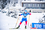 10.12.2021, xkvx, Biathlon IBU World Cup Hochfilzen, Sprint Men, v.l. Alexander Loginov (Russia) in aktion / in action competes