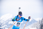 10.12.2021, xkvx, Biathlon IBU World Cup Hochfilzen, Sprint Men, v.l. Quentin Fillon Maillet (France) in aktion / in action competes