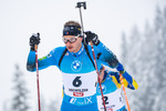 11.12.2021, xkvx, Biathlon IBU World Cup Hochfilzen, Pursuit Men, v.l. Emilien Jacquelin (France) in aktion / in action competes