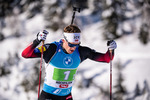 12.12.2021, xkvx, Biathlon IBU World Cup Hochfilzen, Relay Men, v.l. Tarjei Boe (Norway) in aktion / in action competes
