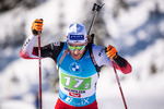 12.12.2021, xkvx, Biathlon IBU World Cup Hochfilzen, Relay Men, v.l. Simon Eder (Austria) in aktion / in action competes