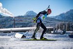 12.12.2021, xkvx, Biathlon IBU World Cup Hochfilzen, Relay Men, v.l. Johannes Kuehn (Germany) in aktion / in action competes
