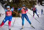 12.12.2021, xkvx, Biathlon IBU World Cup Hochfilzen, Pursuit Women, v.l. Lena Haecki (Switzerland) in aktion / in action competes