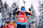 12.12.2021, xkvx, Biathlon IBU World Cup Hochfilzen, Pursuit Women, v.l. Vanessa Hinz (Germany) in aktion / in action competes