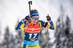 12.12.2021, xkvx, Biathlon IBU World Cup Hochfilzen, Pursuit Women, v.l. Elvira Oeberg (Sweden) in aktion / in action competes