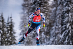 12.12.2021, xkvx, Biathlon IBU World Cup Hochfilzen, Pursuit Women, v.l. Marketa Davidova (Czech Republic) in aktion / in action competes