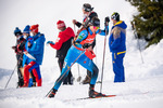 12.12.2021, xkvx, Biathlon IBU World Cup Hochfilzen, Pursuit Women, v.l. Chloe Chevalier (France) in aktion / in action competes