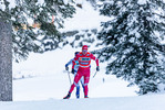 12.12.2021, xljkx, Cross Country FIS World Cup Davos, 15km Men, v.l. Alexander Bolshunov (Russia)  / 