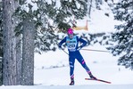 12.12.2021, xljkx, Cross Country FIS World Cup Davos, 15km Men, v.l. Gus Schumacher (United States of America)  / 