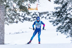12.12.2021, xljkx, Cross Country FIS World Cup Davos, 15km Men, v.l. Nicola Wigger (Switzerland)  / 