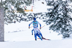 12.12.2021, xljkx, Cross Country FIS World Cup Davos, 15km Men, v.l. Calle Halfvarsson (Sweden)  / 