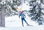 12.12.2021, xljkx, Cross Country FIS World Cup Davos, 15km Men, v.l. Florian Notz (Germany)  / 