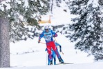 12.12.2021, xljkx, Cross Country FIS World Cup Davos, 15km Men, v.l. Jan Koristek (Slovakia)  / 