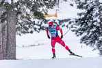 12.12.2021, xljkx, Cross Country FIS World Cup Davos, 15km Men, v.l. Andrey Melnichenko (Russia)  / 
