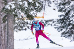 12.12.2021, xljkx, Cross Country FIS World Cup Davos, 15km Men, v.l. Raimo Vigants (Latvia)  / 