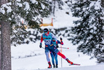 12.12.2021, xljkx, Cross Country FIS World Cup Davos, 15km Men, v.l. Harald Oestberg Amundsen (Norway)  / 