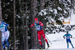 12.12.2021, xljkx, Cross Country FIS World Cup Davos, 15km Men, v.l. Denis Spitsov (Russia)  / 