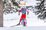 12.12.2021, xljkx, Cross Country FIS World Cup Davos, 15km Men, v.l. Kamil Bury (Poland)  / 
