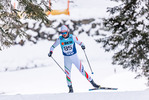 12.12.2021, xljkx, Cross Country FIS World Cup Davos, 15km Men, v.l. Daniel Peshkov (Bulgaria)  / 