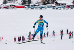 12.12.2021, xljkx, Cross Country FIS World Cup Davos, 10km Women, v.l. Flora Dolci (France)  / 