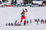 12.12.2021, xljkx, Cross Country FIS World Cup Davos, 10km Women, v.l. Izabela Marcisz (Poland)  / 