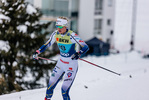 12.12.2021, xljkx, Cross Country FIS World Cup Davos, 10km Women, v.l. Maja Dahlqvist (Sweden)  / 