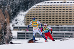 12.12.2021, xljkx, Cross Country FIS World Cup Davos, 10km Women, v.l. Frida Karlsson (Sweden)  / 
