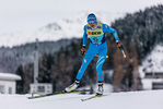 12.12.2021, xljkx, Cross Country FIS World Cup Davos, 10km Women, v.l. Francesca Franchi (Italy)  / 