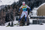12.12.2021, xljkx, Cross Country FIS World Cup Davos, 10km Women, v.l. Ebba Andersson (Sweden)  / 