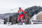 12.12.2021, xljkx, Cross Country FIS World Cup Davos, 10km Women, v.l. Yulia Stupak (Russia)  / 