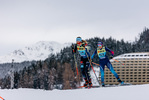 12.12.2021, xljkx, Cross Country FIS World Cup Davos, 10km Women, v.l. Pia Fink (Germany), Alina Meier (Sweitzerland)  / 