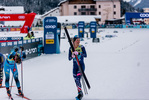 12.12.2021, xljkx, Cross Country FIS World Cup Davos, 10km Women, v.l. Jessie Diggins (United States of America)  / 