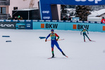 12.12.2021, xljkx, Cross Country FIS World Cup Davos, 10km Women, v.l. Anastasia Kirillova (Belarus)  / 