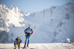 18.12.2021, xkvx, Biathlon IBU World Cup Le Grand Bornand, Pursuit Women, v.l. Amy Baserga (Switzerland) in aktion / in action competes