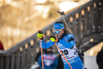 18.12.2021, xkvx, Biathlon IBU World Cup Le Grand Bornand, Pursuit Women, v.l. Lisa Vittozzi (Italy) in aktion / in action competes
