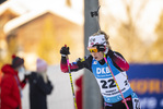 18.12.2021, xkvx, Biathlon IBU World Cup Le Grand Bornand, Pursuit Women, v.l. Ingrid Landmark Tandrevold (Norway) in aktion / in action competes