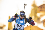 18.12.2021, xkvx, Biathlon IBU World Cup Le Grand Bornand, Pursuit Women, v.l. Lena Haecki (Switzerland) in aktion / in action competes