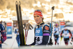 18.12.2021, xkvx, Biathlon IBU World Cup Le Grand Bornand, Pursuit Women, v.l. Denise Herrmann (Germany) nach dem Wettkampf / after the competition