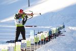 18.12.2021, xsoex, Biathlon Alpencup Pokljuka, Sprint Men, v.l. Fritz Seidel (Germany)  / 