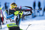 18.12.2021, xsoex, Biathlon Alpencup Pokljuka, Sprint Men, v.l. Frederic Messner (Germany)  / 