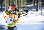 18.12.2021, xsoex, Biathlon Alpencup Pokljuka, Sprint Men, v.l. Simon Kaiser (Germany)  / 